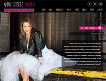 Tablet Screenshot of annesteele.com